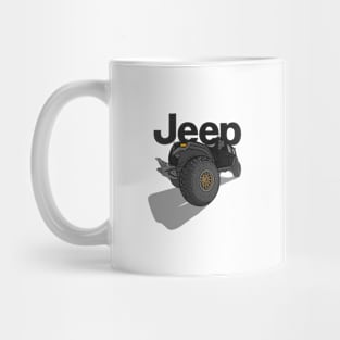 Jeep Design - Black Mug